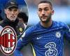 sport news AC Milan 'return to the negotiating table for Chelsea's Hakim Ziyech trends now