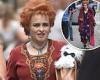 Saturday 25 June 2022 03:42 PM Helena Bonham Carter films scenes as Crossroads icon Noele Gordon for ITV ... trends now