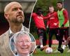 sport news Ten Hag 'orders grass measurements and plans for a Ferguson-style eating ... trends now