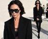 Monday 27 June 2022 11:30 PM Victoria Beckham wears an inappropriate black lace minidress and blazer to the ... trends now