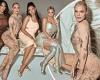 Wednesday 29 June 2022 09:42 PM Khloe Kardashian shows off her svelte physique in NUDE set at sister Kim's SKKN ... trends now