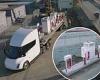 Thursday 30 June 2022 08:21 PM Tesla shows off its electric Semi as it delivers pre-assembled superchargers at ... trends now