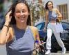 Friday 1 July 2022 02:57 AM Cara Santana exudes healthy glow as she goes makeup free and braless for visit ... trends now