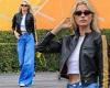 Saturday 2 July 2022 11:30 PM Elsa Hosk shows off her toned abs in a stylish outfit on a fun shopping trip in ... trends now