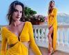 Sunday 3 July 2022 10:00 PM Alessandra Ambrosio shows off her supermodel figure in a yellow dress during ... trends now