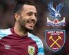 sport news Crystal Palace 'join West Ham in race to sign Burnley winger Dwight McNeil' trends now