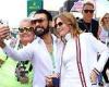 Sunday 3 July 2022 04:00 PM Geri Horner poses for selfies with Rylan Clarke at Silverstone British Grand ... trends now