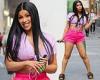 Sunday 3 July 2022 11:30 AM Cardi B rocks a TINY pink hotpants as enjoys a shopping trip at Gucci in New ... trends now
