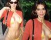 Tuesday 5 July 2022 10:36 PM Kendall Jenner flaunts her model figure in a string bikini in new images for ... trends now