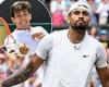 sport news Wimbledon bad-boy Nick Kyrgios is 'good for tennis', claims quarter-final ... trends now