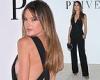 Tuesday 5 July 2022 09:06 PM Alessandra Ambrosio goes braless under plunging figure hugging jumpsuit trends now