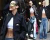 Wednesday 6 July 2022 04:27 PM Bella Hadid flashes her abs and dons futuristic shades as she departs ... trends now