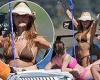 Wednesday 6 July 2022 05:39 AM Olivia Jade shows fit figure while serving as bartender in brown bikini on boat ... trends now