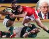 sport news Sir Gareth Edwards hits out at 'disrespectful' South Africa for making 14 ... trends now