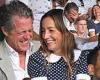 Wednesday 6 July 2022 04:45 PM Hugh Grant, 61, and wife Anna Eberstein, 39, enjoy Centre Court tennis on day ... trends now