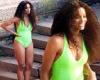 Wednesday 6 July 2022 07:09 PM Ciara shows off her incredible physique in lime swimsuit while enjoying Lake ... trends now