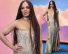 Wednesday 6 July 2022 10:18 AM Tessa Thompson exudes glamour in a strapless gold gown at the Thor: Love and ... trends now