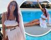 Thursday 7 July 2022 01:00 AM Stacey Solomon wears a bridal white bikini as she poses for poolside snaps ... trends now