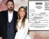 Tuesday 2 August 2022 06:30 AM Ben Affleck and Jennifer Lopez's marriage certificate released following ... trends now