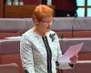 Wednesday 3 August 2022 06:21 PM Pauline Hanson claims Indigenous Voice to Parliament would be 'Australia's ... trends now