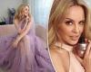 Saturday 6 August 2022 01:25 AM Age-defying Kylie Minogue looks stunning in fabulous lilac dress for her new ... trends now