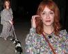 Sunday 7 August 2022 05:10 PM Christina Hendricks pulls off casual chic along with her dog in London trends now