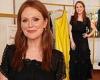 Sunday 7 August 2022 05:19 AM Julianne Moore rocks a ruffled black dress as she attends Gowns for Good ... trends now