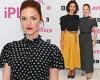Tuesday 9 August 2022 08:01 PM Holliday Grainger is the picture of sophistication in star print dress as she ... trends now