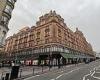 Friday 12 August 2022 11:46 PM Harrods 'is set to replace its striking workers with agency staff' trends now