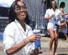 Saturday 13 August 2022 08:19 AM Kelly Rowland stuns in a white tie-front top and shorts while out and about in ... trends now