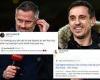 sport news Gary Neville and Jamie Carragher engage in Twitter jousting ahead of Manchester ... trends now