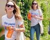 Sunday 14 August 2022 08:01 PM Olivia Wilde keeps it casual in a T-shirt and leggings while stepping out for a ... trends now
