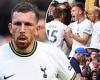sport news Pierre-Emile Hojbjerg admits Tottenham were 'too emotional' in dramatic derby ... trends now