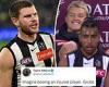 sport news Collingwood star Taylor Adams brands Swans fans GRUBS for booing his injured ... trends now