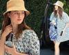 Monday 15 August 2022 12:40 AM Kaitlyn Dever shows off her toned legs in blue mini-dress while attending Day ... trends now