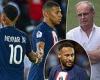 sport news Kylian Mbappe and Neymar 'settle feud after Luis Campos called PSG duo in for ... trends now