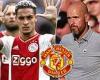 sport news Manchester United: Ajax winger Antony 'is no longer an option for Erik ten ... trends now