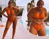 Tuesday 16 August 2022 08:55 AM Jacqueline Jossa flaunts her enviable curves in an orange bikini during family ... trends now