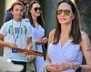 Wednesday 17 August 2022 07:16 PM Angelina Jolie steps out with son Knox after it was revealed she filed ... trends now