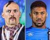 sport news MARTIN SAMUEL: Anthony Joshua's rematch with Oleksandr Usyk is a PROPER fight ... trends now