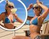Thursday 18 August 2022 09:13 PM Ashley Roberts sizzles in a blue bikini as she showcased her toned figure on ... trends now