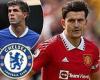 sport news Chelsea eye a SHOCK swoop for struggling Manchester United and England defender ... trends now