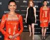Thursday 1 September 2022 10:16 PM Gugu Mbatha-Raw cuts a stylish figure in a red mini dress at the first ever ... trends now