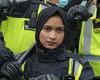 Sunday 4 September 2022 12:49 AM Female Muslim police officer who tweeted racis­t mes­s­ages­ is suspended trends now