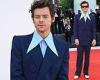 Monday 5 September 2022 11:37 PM Harry Styles displays his sense of style in a Gucci suit for Don't Worry ... trends now
