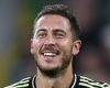 sport news Real Madrid fans sing the praises of £100m outcast Eden Hazard as he comes off ... trends now
