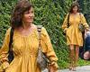 Friday 9 September 2022 10:19 PM Helena Christensen flaunts her fabulous physique in a yellow dress while on a ... trends now