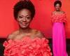 Saturday 10 September 2022 05:04 AM Viola Davis stuns in a vibrant pink and orange gown attending the premiere of ... trends now