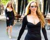 Saturday 10 September 2022 09:43 AM Jennifer Lawrence steps out in skintight black midi dress during stroll in NYC trends now