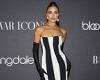 Saturday 10 September 2022 10:46 AM Olivia Culpo looks effortlessly glamorous in a black and white striped gown trends now